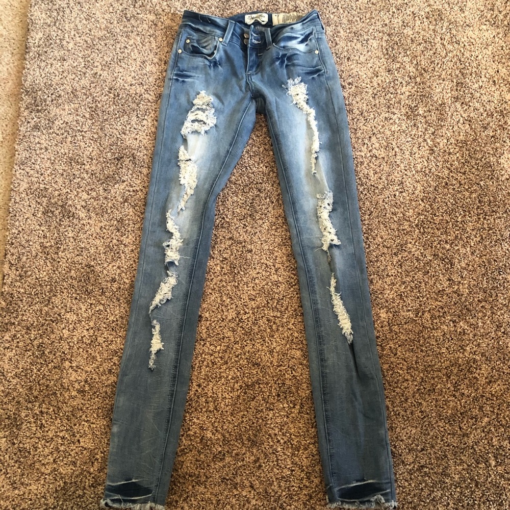 Distressed Jeans size 1